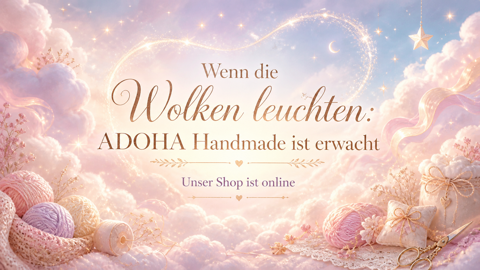 Ein Funkeln aus den Wolken – unser Shop ist online